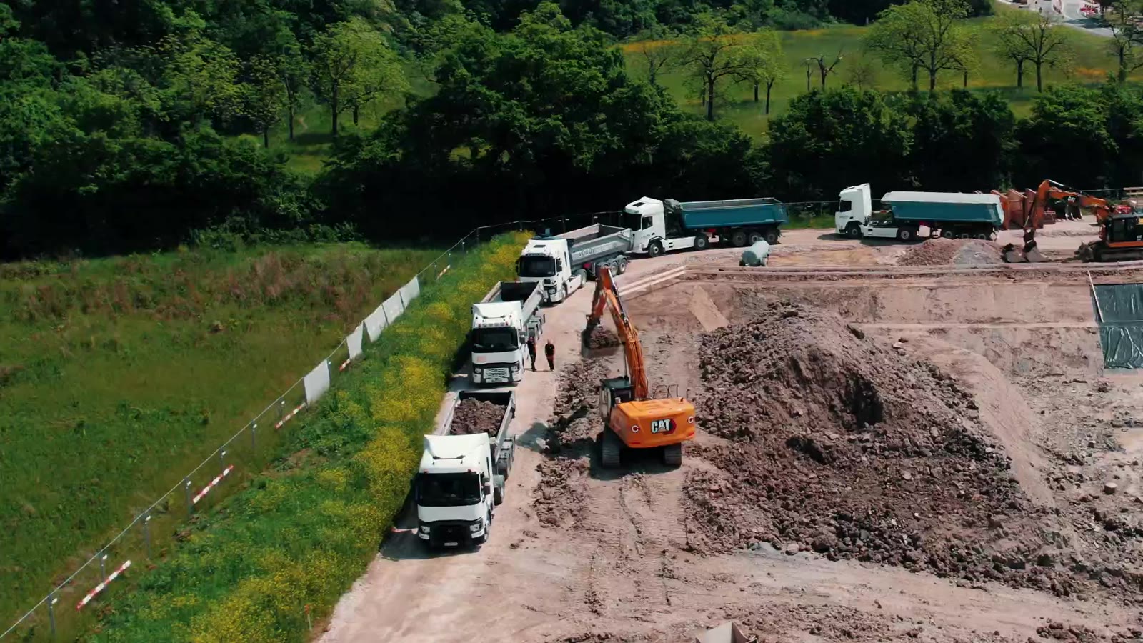 Aperçu de la vidéo du chantier des Grands Esserts à Veyrier