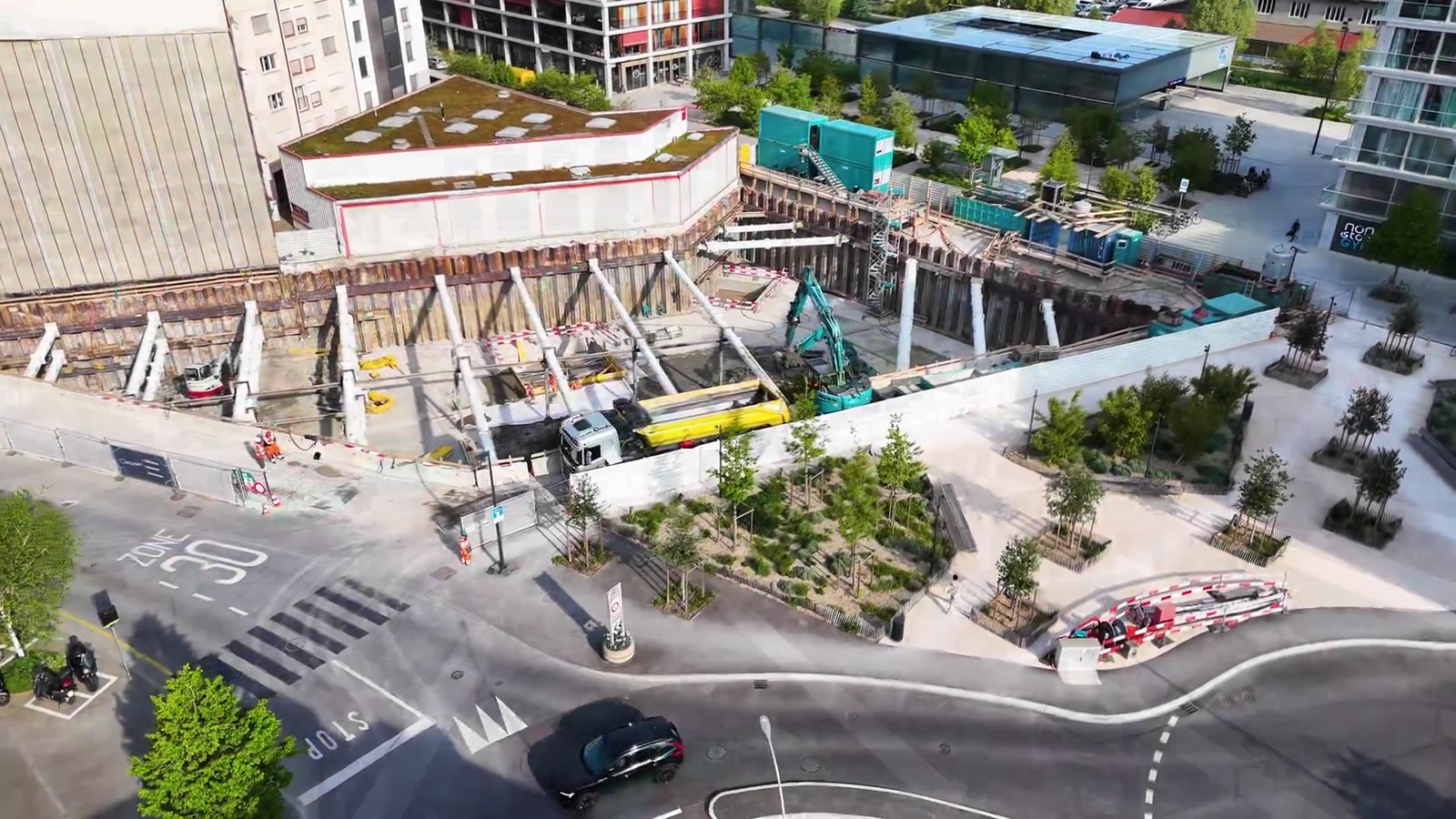 Aperçu de la vidéo du chantier de Peillonnex à Chêne-Bourg
